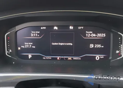 2020 Volkswagen Tiguan 2.0T Sel Premium R-Line z USA, uszkodzony, nr VIN 3VV4B7AX8LM144799